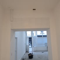 Commercial renovation project mid-works
